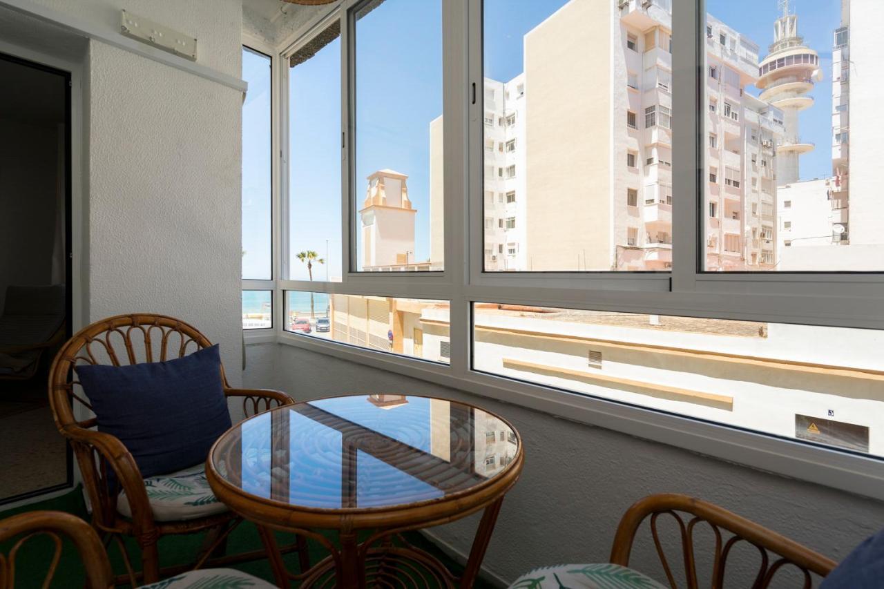 Cádiz Beach&Kids - free parking - sea views Exterior foto