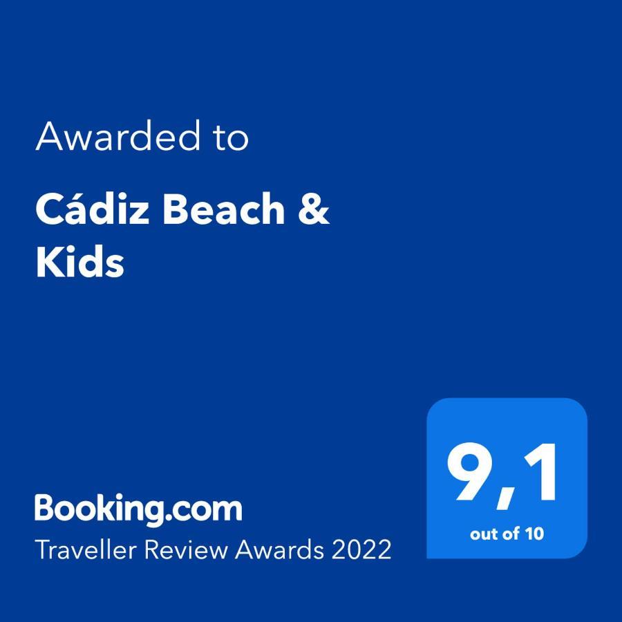 Cádiz Beach&Kids - free parking - sea views Exterior foto