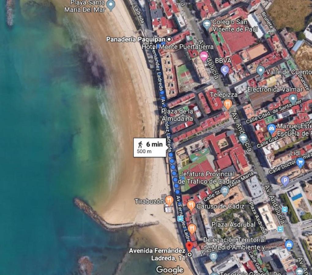 Cádiz Beach&Kids - free parking - sea views Exterior foto
