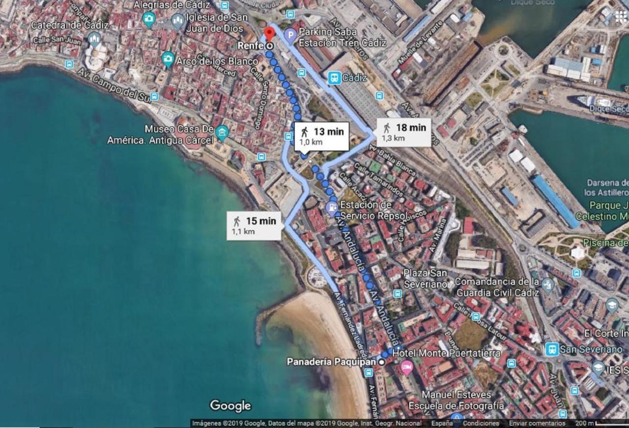 Cádiz Beach&Kids - free parking - sea views Exterior foto